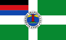 Flagge von Borkum (Wikipedia)