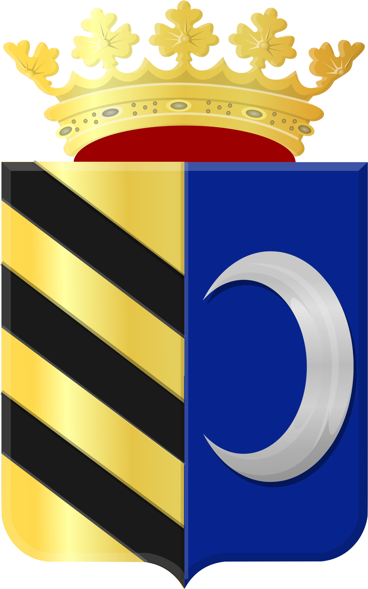 Ameland_wapen.svg Wappen von Borkum (Wikipedia)