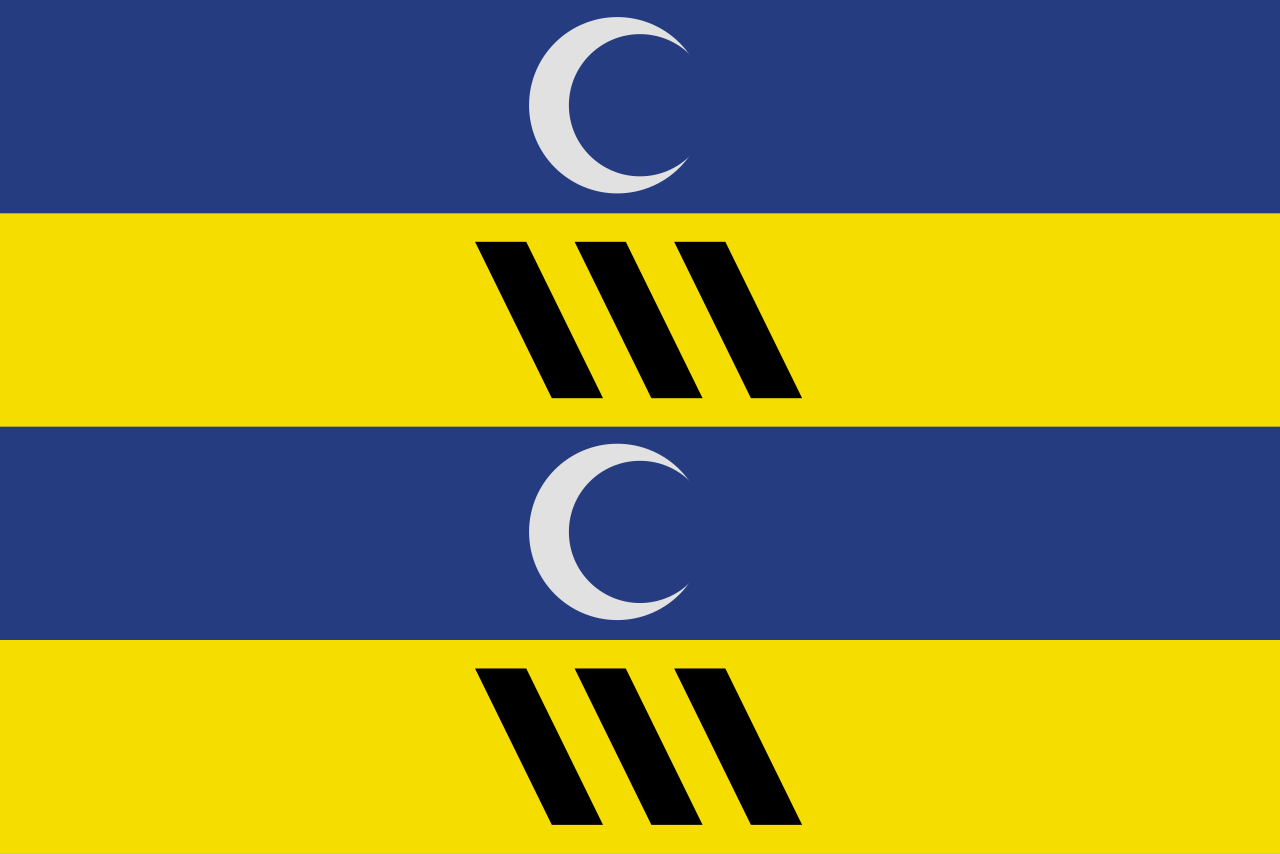 Flag_of_Ameland.svg Flagge von Borkum (Wikipedia)