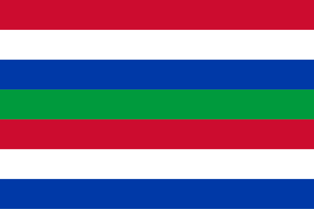 Flagge von Borkum (Wikipedia)