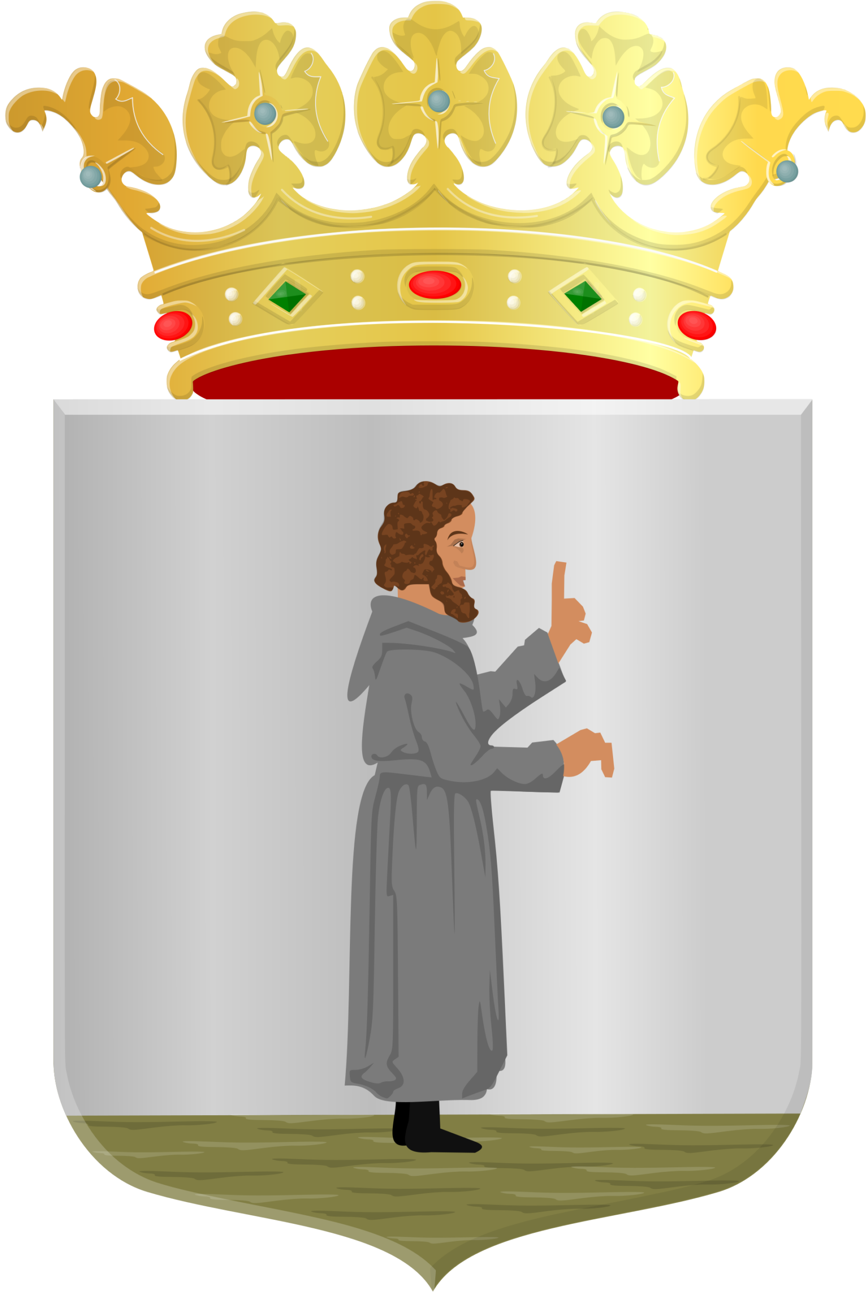 Wappen von Borkum (Wikipedia)