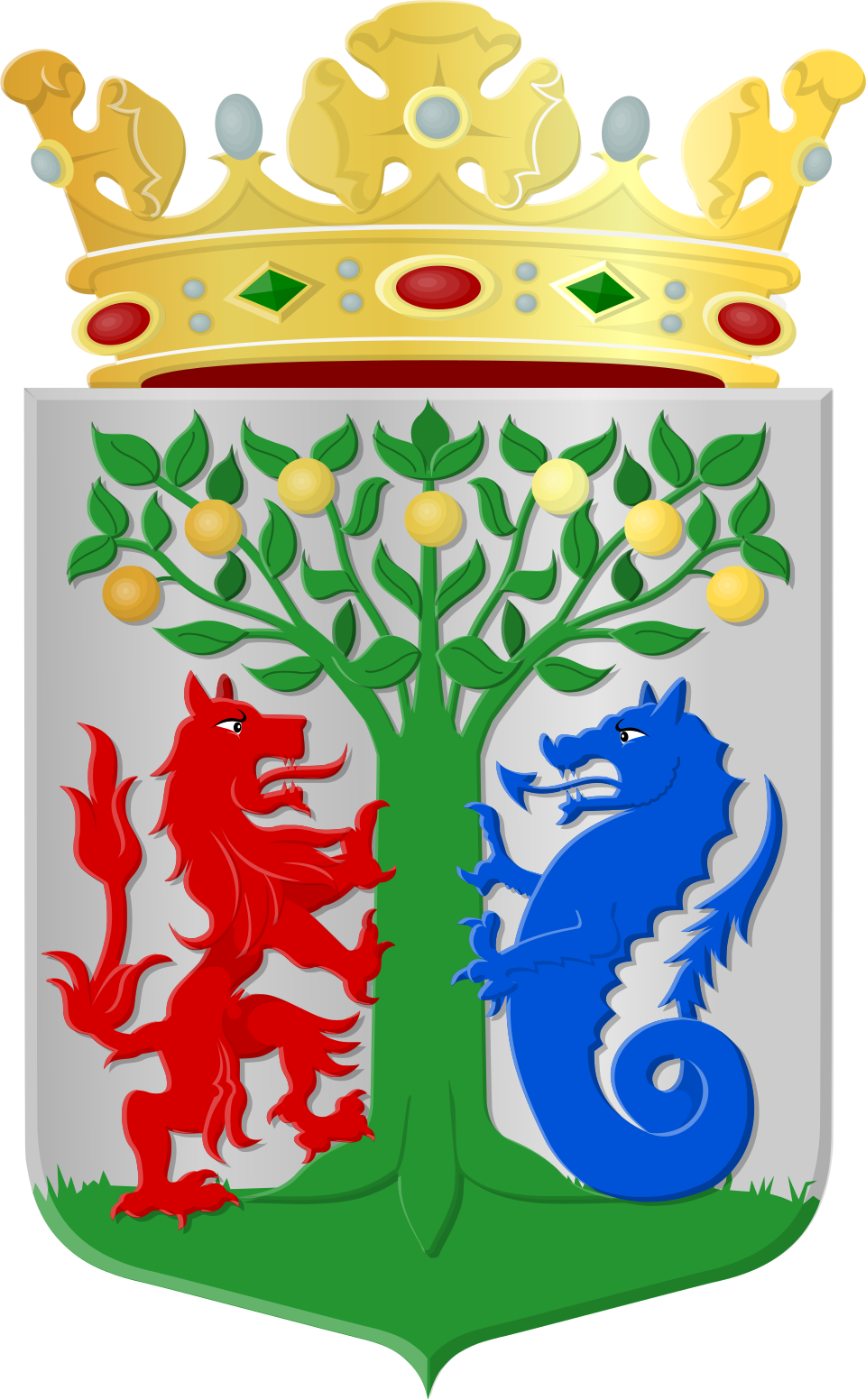 Wappen von Borkum (Wikipedia)